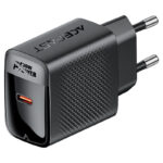 Încărcător AceFast A102 PD30W GaN USB-C cu un port, Negru (EU) - imagine 5