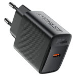 Încărcător AceFast A104 PD25W GaN USB-C cu un port, Negru (EU) - imagine 5