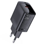 Încărcător AceFast A82 PD20W GaN USB-C cu un port, Negru (EU) - imagine 3