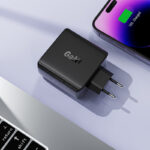 Încărcător AceFast A94 PD100W GaN (3× USB-C + USB-A), Negru (EU)