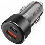 Încărcător auto AceFast B12 60W (USB-A + USB-C) cu două porturi - imagine 3