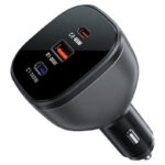 Încărcător auto AceFast B14 165W (2× USB-C + USB-A) cu 3 porturi - imagine 2