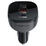 Încărcător auto AceFast B14 165W (2× USB-C + USB-A) cu 3 porturi - imagine 5