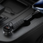 Cablu AceFast C14-03 USB-C la USB-C spinel pentru încărcare și transfer de date