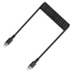 Cablu AceFast C14-03 USB-C la USB-C spinel pentru încărcare și transfer de date - imagine 2