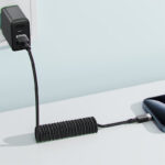 Cablu AceFast C14-04 USB-A la USB-C spinel pentru încărcare și transfer de date - imagine 2