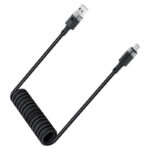 Cablu AceFast C14-04 USB-A la USB-C spinel pentru încărcare și transfer de date - imagine 3
