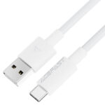 Cablu AceFast C18-04 USB-A la USB-C împletit pentru încărcare și transfer de date