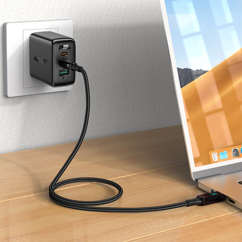 acefast-c6-01-usb-c-to-lightning-braided-charging-data-cable-with-digital-display-interior-black Cablu AceFast C6-01 USB-C la Lightning din aliaj de zinc afișaj digital împletit pentru încărcare și transfer de date - imagine 1