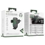 Suport auto AceFast D48 cu fixare prin apăsare cu încărcare wireless pentru grila de ventilație - imagine 5