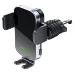 Suport auto AceFast D52 cu încărcare wireless cu clemă electrică pentru grila de ventilație - imagine 6