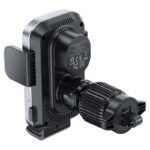 Suport auto AceFast D52 cu încărcare wireless cu clemă electrică pentru grila de ventilație - imagine 5