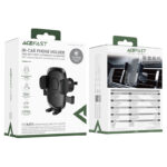 Suport auto AceFast D56 blocare cu un singur buton pentru grila de ventilație - imagine 2