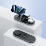 Suport AceFast E19 Qi2 de birou 3-în-1 cu încărcare wireless - imagine 2
