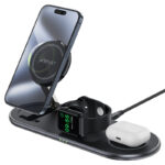 Suport AceFast E19 Qi2 de birou 3-în-1 cu încărcare wireless - imagine 3