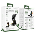 Suport AceFast E20 de birou 3-în-1 cu încărcare wireless - imagine 7