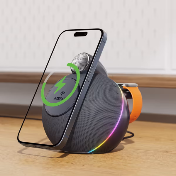 Încărcător wireless AceFast K10 Air boxă cu