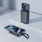 Power bank AceFast M11 PD30W Qi2 magnetic cu încărcare wireless