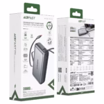 Cablu AceFast M34 PD45W încărcare rapidă power bank cu telescopic 20000mAh - imagine 3