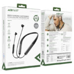 AceFast N1 neck hanging Bluetooth căști, Negru - imagine 8