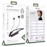Căști wireless AceFast N8 neck hanging - imagine 3