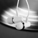 HOCO M34 Honor Music căști cu fir universale cu microfon (Alb) - imagine 4