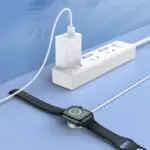 HOCO CW39 încărcător fără fir pentru iWatch (Alb)