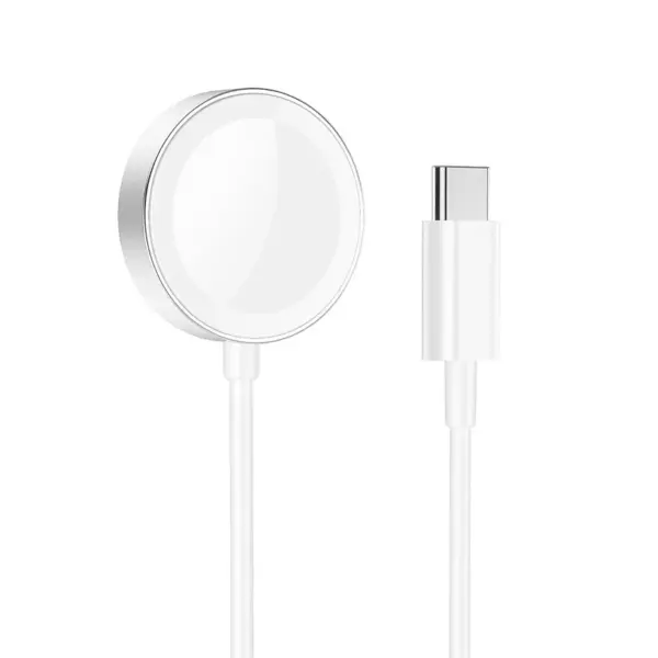 HOCO CW39C încărcător fără fir pentru iWatch (Alb)