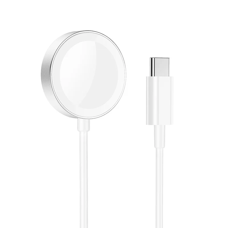 citron-besprovodnoe-zaryadnoe-ustroystvo-hoco-cw39c-dlya-iwatch-beloe-1-1 HOCO CW39C încărcător fără fir pentru iWatch (Alb) - imagine 1