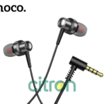 HOCO DM33 June căști cu fir și microfon (Negru)