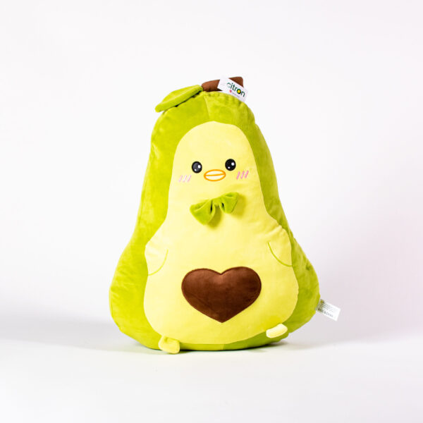 Jucărie de pluș Avocado cu inimă, 55 cm