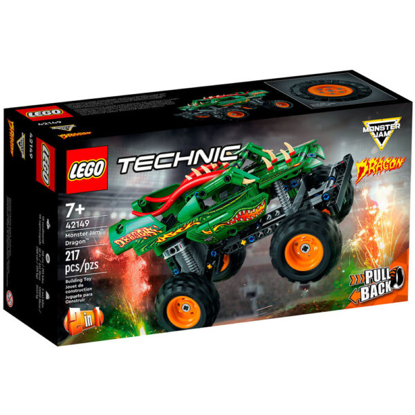 LEGO Technic 42149 set de construcție Monster Jam Dragon