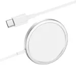HOCO CW30 Pro Original Series încărcător fără fir magnetic cu încărcare rapidă (Argintiu)