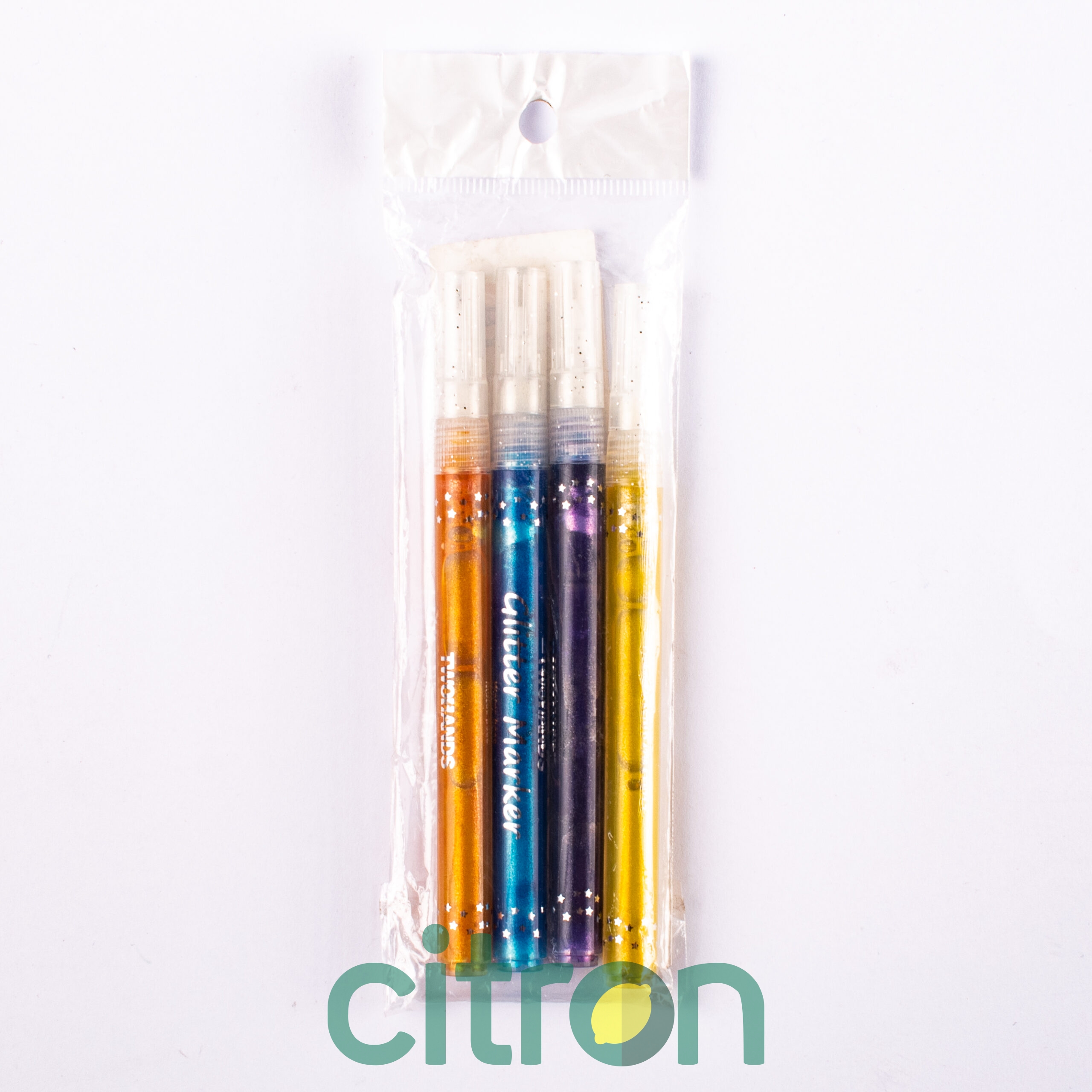 citron-markery-glitter-nabor-4-shtuki-1-scaled Set 4 markere cu sclipici - imagine 1