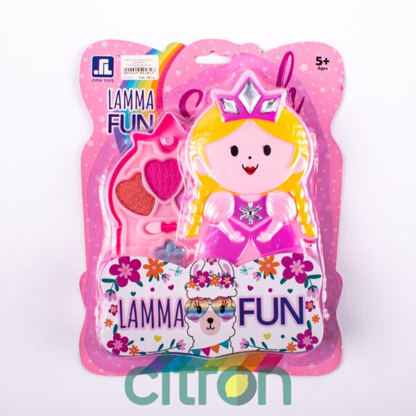 Set de frumusețe pentru fete Lamma Fun, gentuță cosmetică Prințesă (SF025752)