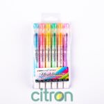 Set 6 markere cu cretă pentru scris