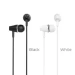HOCO M34 Honor Music căști cu fir universale cu microfon (Negru) - imagine 4