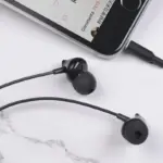 HOCO M60 Perfect Sound căști cu fir universale cu microfon (Negru) — изображение 5