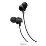 HOCO M60 Perfect Sound căști cu fir universale cu microfon (Negru) — изображение 4