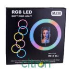 MJ-38 lampă LED RGB pentru iluminare, 38 cm (Negru)