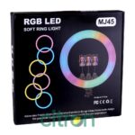 MJ-45 lampă LED RGB pentru iluminare, 45 cm (Negru)