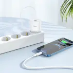 HOCO C94A Metro PD20W încărcător de rețea, 1 port + cablu Type-C to Lightning (EU, Alb) — изображение 2
