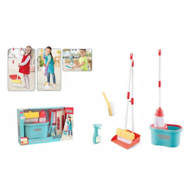 hj611c-1 Set de curățenie din plastic - imagine 1