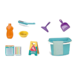 Set de curățenie pentru copii cu găleată - imagine 2