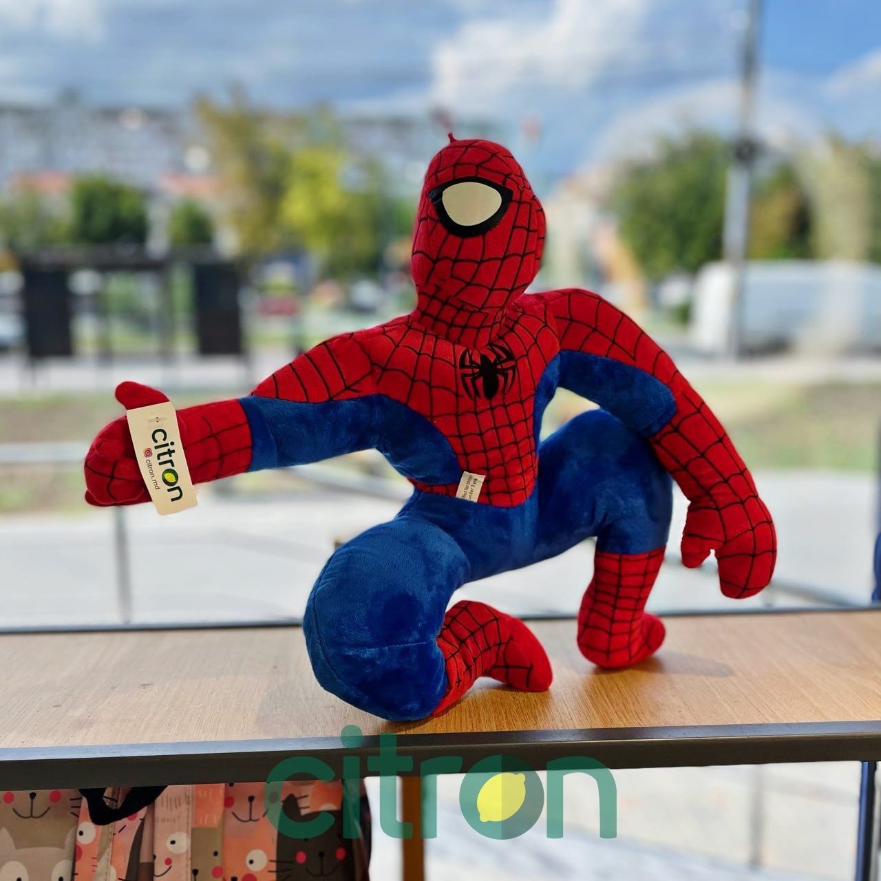 msg5498062030-126903 Jucărie de pluș Spider-Man, 40 cm, 49130 - imagine 1