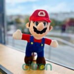 Jucărie de pluș Mario și Luigi, 28 cm (Varianta 1)