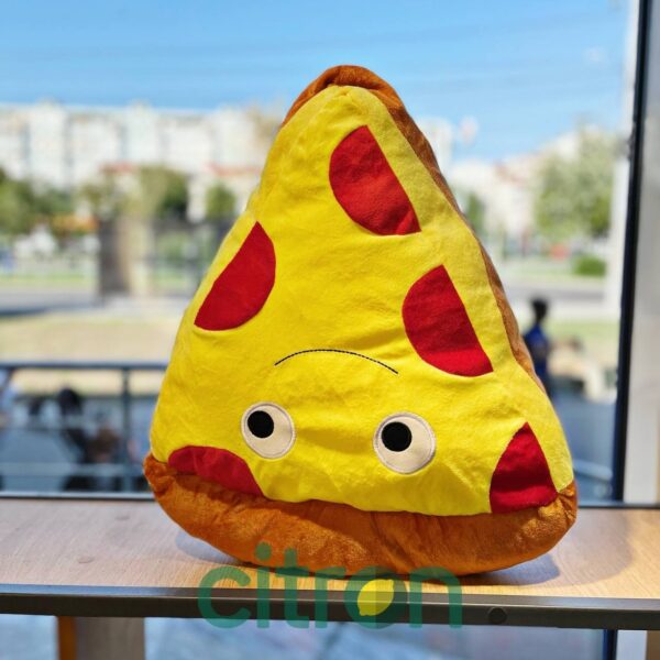 Jucărie de pluș Pizza, 50 cm