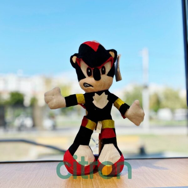 Jucărie de pluș Sonic Boom, 25 cm (Negru)