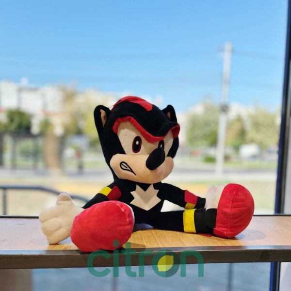 Jucărie de pluș Sonic Boom, 45 cm (Negru)