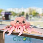 Set 7 jucării de pluș SpongeBob (Varianta 3)